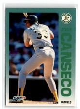 1992 Fleer Jose Canseco #252