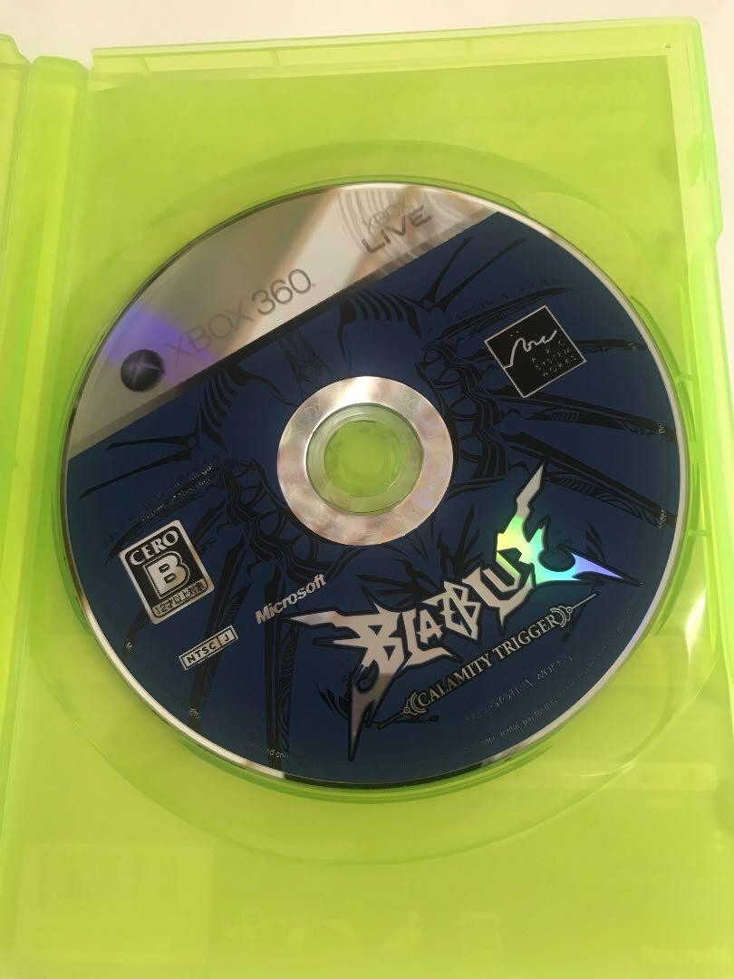 Blazblue XBOX 360 Japan Import US Seller from Japan Used