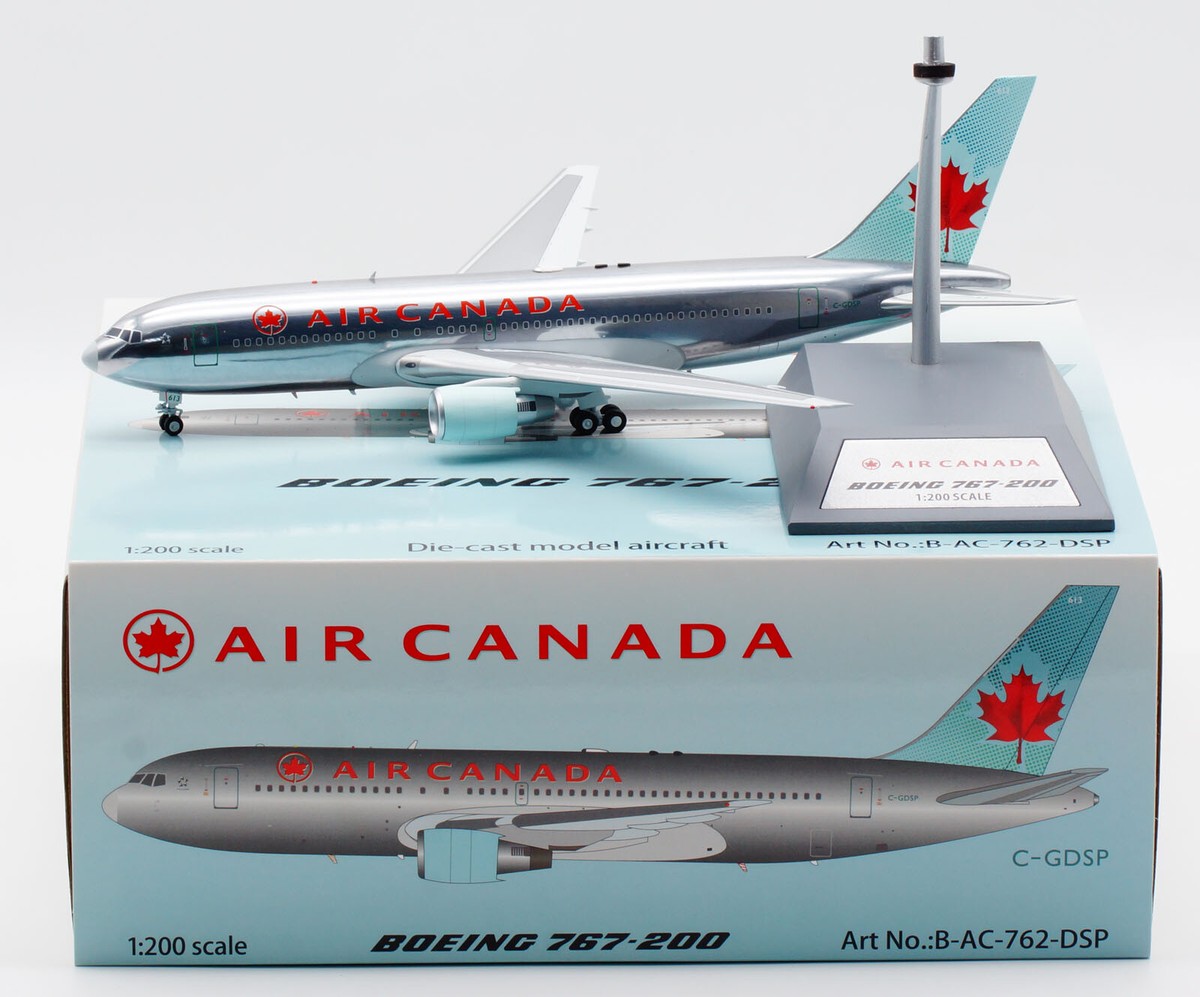 お気にいる B-Models 1:200 Aircraft Diecast B767-200 Boeing CANADA AIR 航空機・ヘリコプター