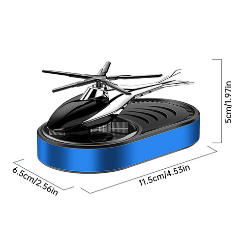 Ambientador Solar Difusor Helicóptero Alimentado Aromaterapia Energía Giratorio Regalo - Imagen 13 de 24