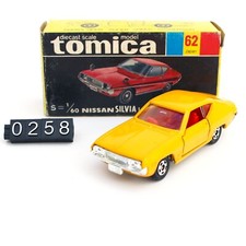 New Tomica 62 Nissan Silvia Ls Type X Scale 160 Made In Japan Tomy Diecast