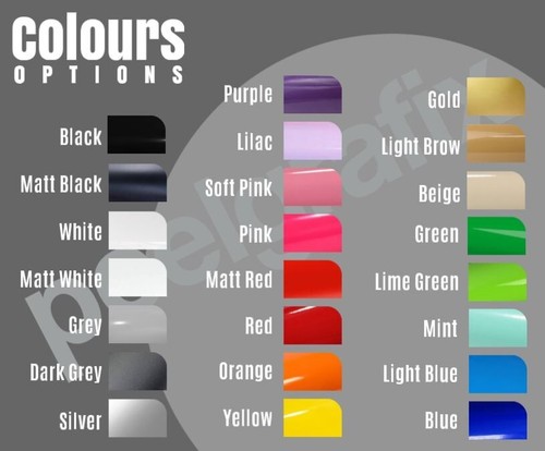 Personalisierter Name Vinyl Aufkleber Wort Text Schnitt Aufkleber individuell klein (1 cm-2 cm) - Bild 2 von 3