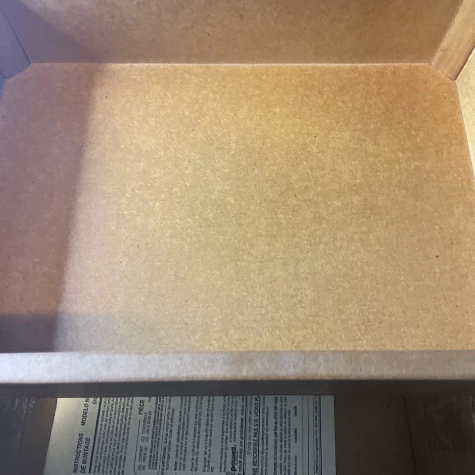 Reposapiés de almacenamiento de Powell “Roble nostálgico” vintage nuevo en caja tapiz floral superior Foto 4 de 4