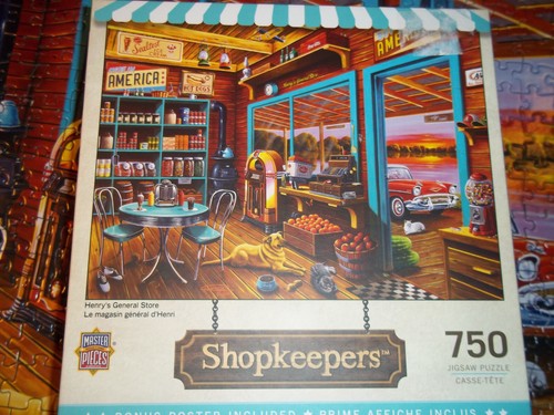 Henry's General Store Shopkeepers Puzzle 750 Teile Master Pieces - Bild 3 von 3