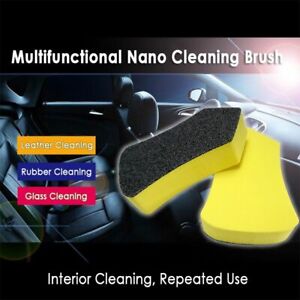 brush cleaning washing nano felt seat tool leather interior