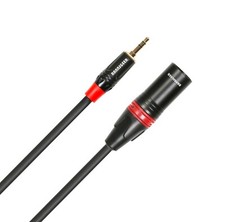 Rannsgeer 3.5mm TRS Stereo to XLR Male Cable 1 Pack R7B0xx-P1