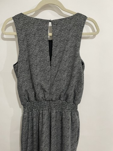 Vince Comuti jumpsuit sleeveless 95% polyester wide leg size S - Picture 4 of 10