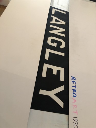 Langley - Manchester Leinen Bus Destination Rollo 12/68 30" - Bild 2 von 12