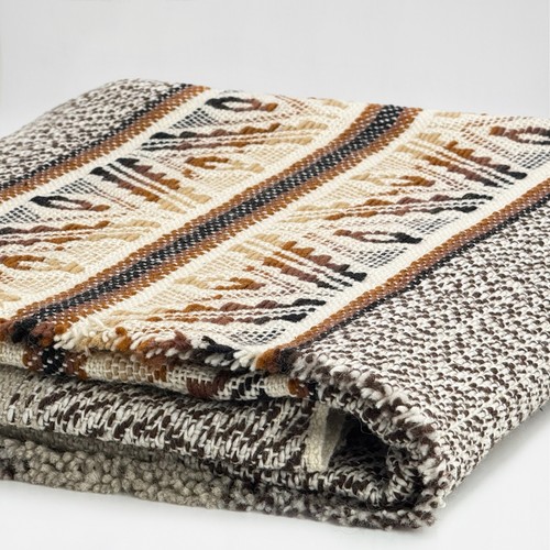 Handwoven Soft and Warm Heavy Thick Llama wool Throw Blanket Couch Sofa Cover - Picture 4 of 10