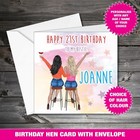 Personalised Birthday Card Special Best Bestie Friends Her 18th 21st 30th 40 185