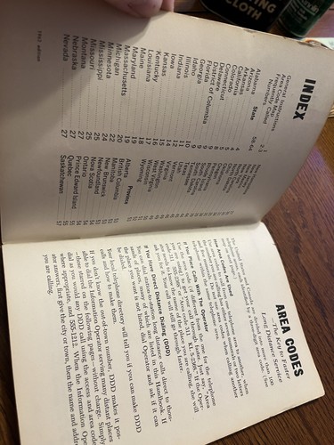 Vintage 1962 Area Code Handbook Bell Telephone Company Pennsylvania Advertising - Picture 3 of 8
