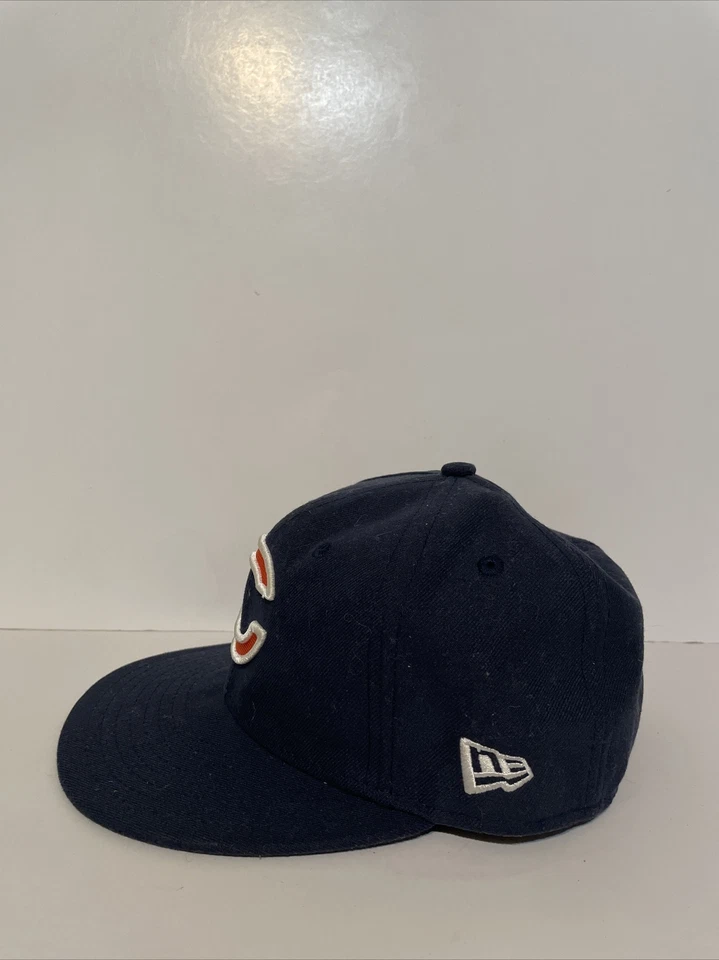 Sombrero ajustado vintage Chicago Bears New Era talla 7 1/8 100 % poliéster  Foto 3 de 4