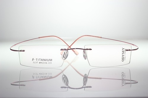 HINGELESS Titanium Rimless PROGRESSIVE MULTIFOCAL PHOTOGRAY Reading Glasses - Picture 12 of 17