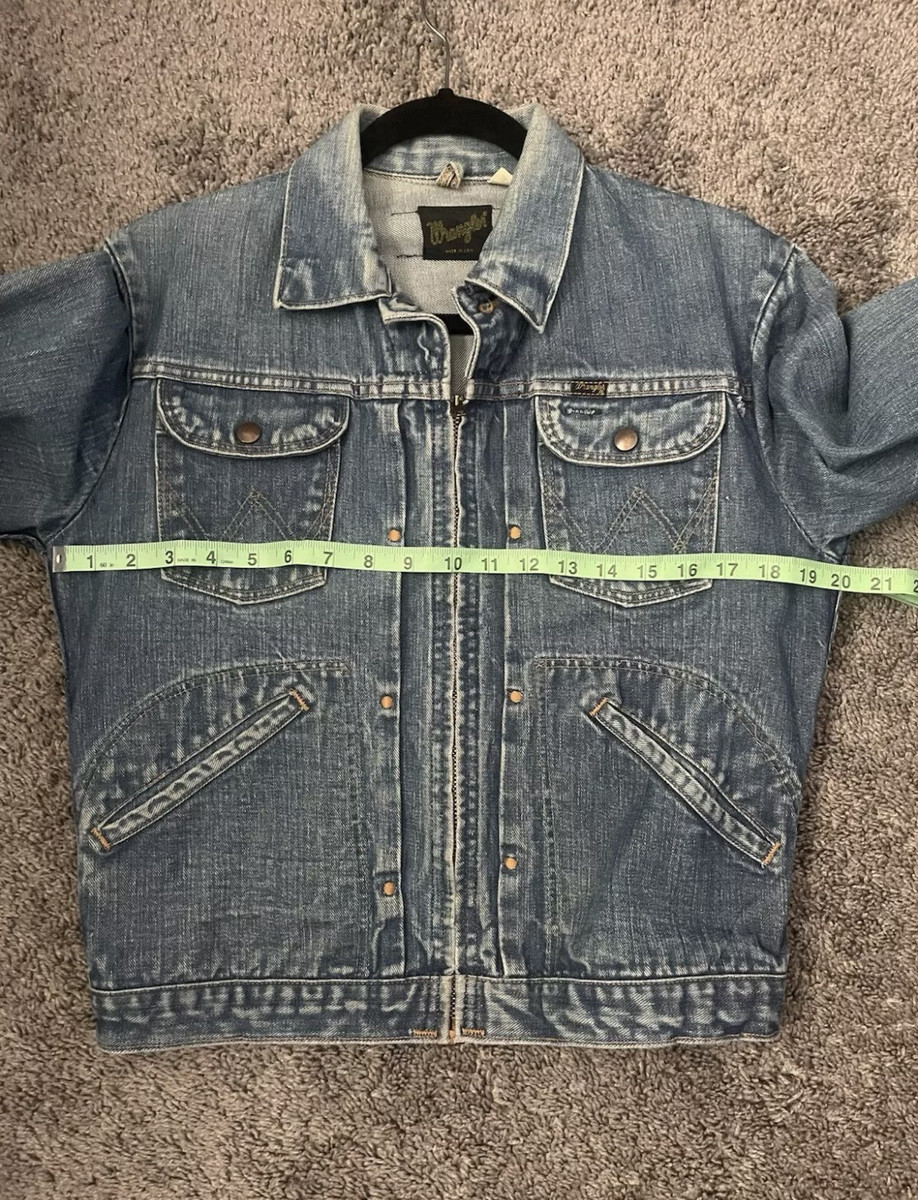Authentic 60s 70s Vintage WRANGLER Blue Bell 24MJZ Denim Authentic 60s 70s Vintage WRANGLER Blue Bell 24MJZ Denim