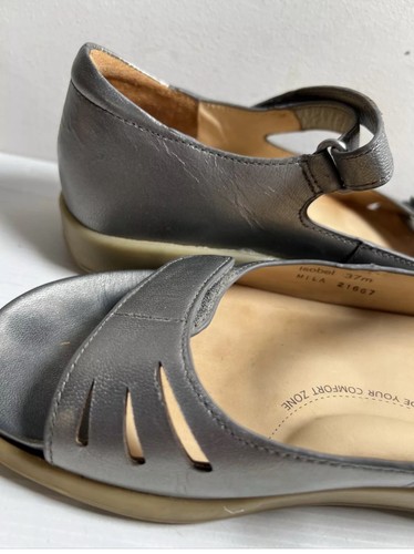 Ziera Size 37 Isobel Women’s Silver Brenna Comfort Walking Strappy Sandals - Photo 8/11