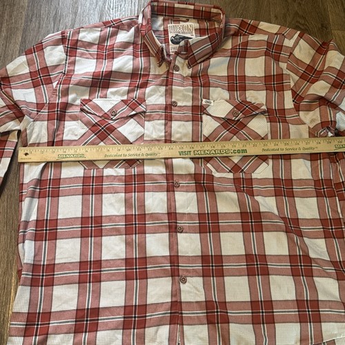 Chemise flanelle DIXXON S&S cyclisme tramp homme taille 5XL orange avec plaid pied de poule - Photo 5/6