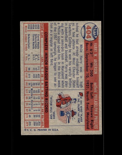 1957 Topps Baseball Set Break, You Pick!  200-407   Good to Exmint  + RESTOCKED - Picture 319 of 325
