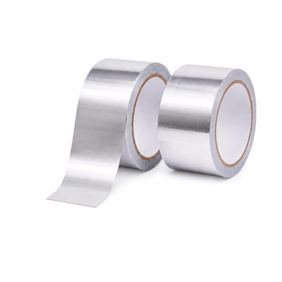 2 Pièces Ruban En Aluminium Anti Ruban En Feuille d’aluminium - Photo 1/4