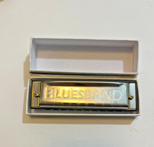 Vintage Bluesband Harmonica Hohner International Original Box Key of C Chrome