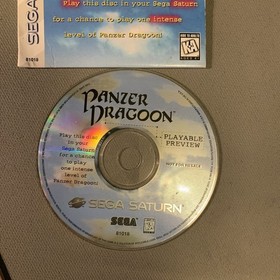 Sega Saturn Sampler And Preview Lot. panzer dragon, bootleg (2), screams, virtua