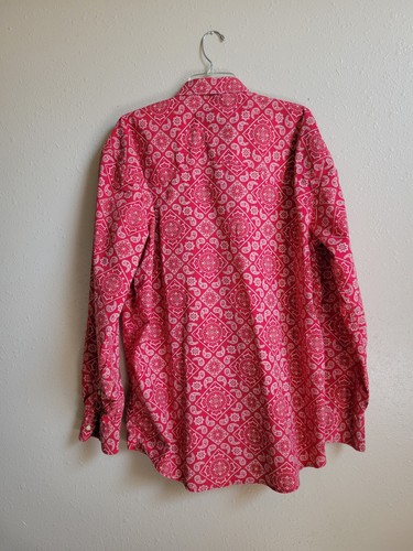 Larry Mahan Cowboy Collection Shirt Mens Large Paisley Western Pearl Snap Sz XL  - Picture 7 of 17
