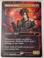 Mayhem Devil - Secret Lair Play Promo - Magic the Gathering MTG Nice!