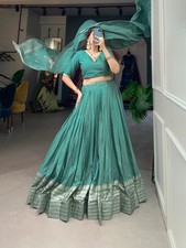 Indian Bollywood Bridal Wedding Festival Lengha Choli Party Lehenga Pakistani