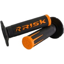 Risk Racing Fusion 2.0 Orange Grips (00287)