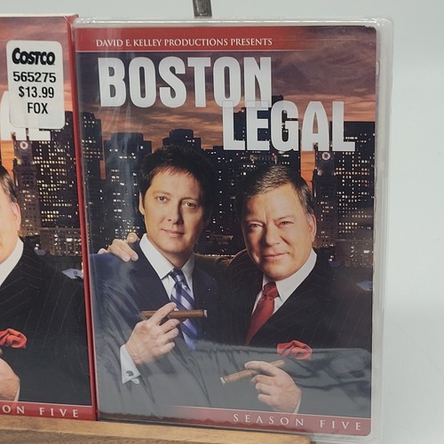 New Sealed Boston Legal Season 5 (Final) DVD With Slipcover - Picture 2 of 6