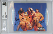 BAND SIGNED AUTOGRAPH Waterparks Album Cover BAS Beckett COA Auto Water Parks