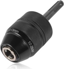 2 13mm Keyless Drill Chuck with SDS Plus Adaptor Heavy Duty Quick Change Tool