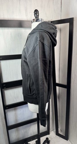 Lacoste Sport schöner schwerer schwarzer Kapuzenpullover mit Reißverschluss, Größe 4/Medium, Reißverschlusstaschen, neu aus altem Lagerbestand, NEU! - Bild 4 von 9