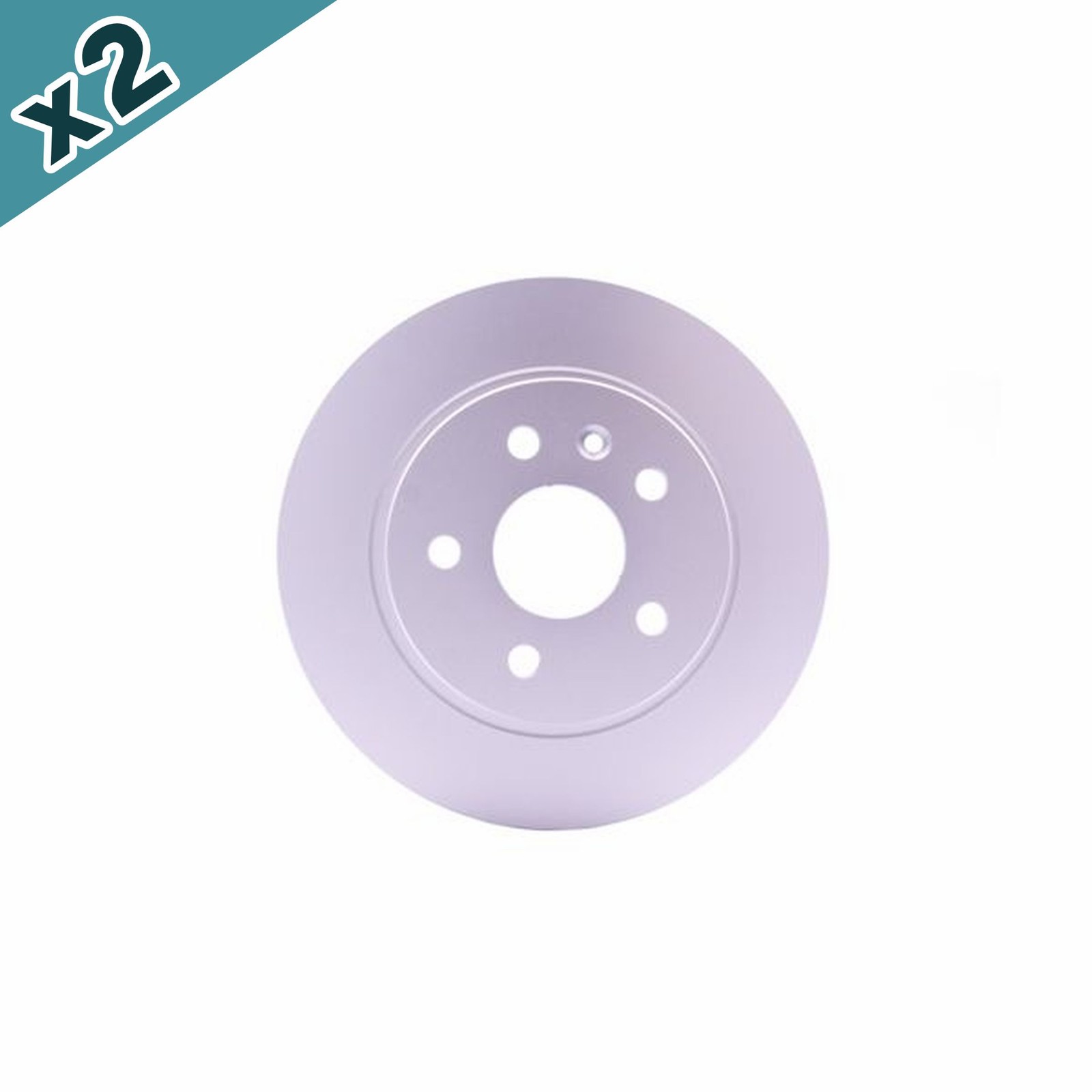 HELLA Brake Disc Rear Fits Chevrolet Aveo Cruze Opel Vauxhall 8DD 355 116-581