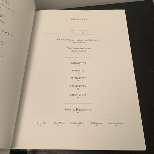 THE CREMASTER CYCLE Matthew Barney Guggenheim Museum 2002 - Picture 13 of 15