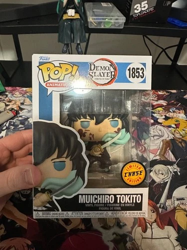 Funko POP! Demon Slayer - Muichiro Tokito (Attack) Chase #1853 IN HAND