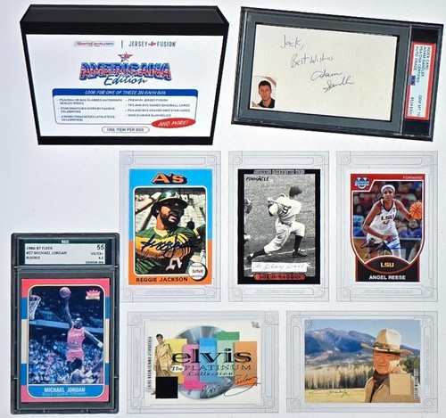 2025 JERSEY FUSION AMERICANA EDITION HOBBY BOX ONE CARD PER BOX - Picture 11 of 12
