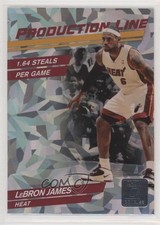 2010-11 Donruss Production Line Cracked Ice LeBron James #85 2r6