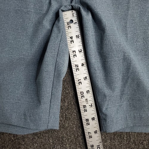 Travis Mathew Short Mens 36 Aegean Grommet Golf Stretch 9" Inch Inseam Textured - Picture 11 of 15