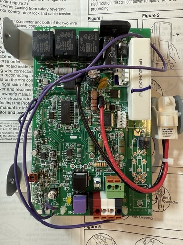 LIFTMASTER LOGIC CONTROL BOARD MODEL 41DJ001 315MHz