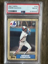 1987 Topps Andre Dawson 345