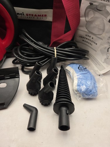 Scunci Steamer SS-1000 Portable Steam Cleaner Attachments Bag Booklet - Picture 3 of 21