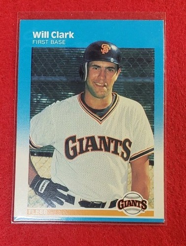 1987 Fleer - Will Clark #269