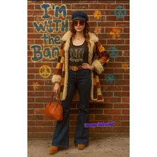 Vintage y2k Trunk LTD Limited Edition The Doors Waiting For The Sun Tank 70’s