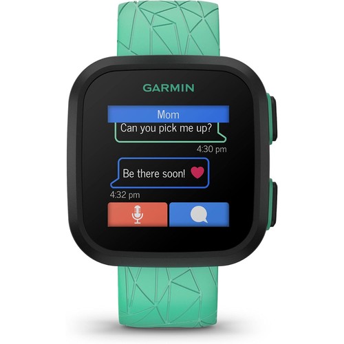 Garmin Bounce Montre Connectée Enfant, Green Burst avec Sac à Dos Sling + Kit Garantie 2 Ans - Photo 5 sur 12