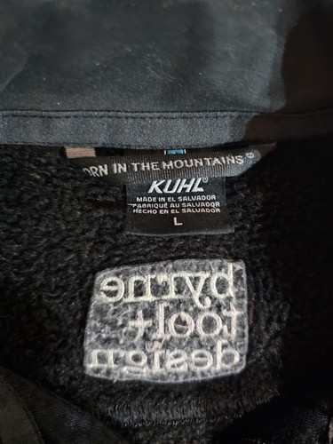 KUHL Interceptr Fleece Jacket Full Zip Hiking Sweater Men's Size Large Dark Gray - Picture 4 of 10