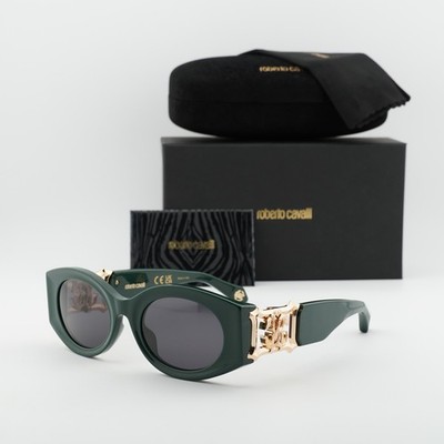 Roberto Cavalli SRC064 0D80 Shiny Green/Grey 53-22-130  display picture 1