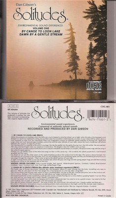 Solitudes, Vol. 1: By Canoe to Loon Lake / Dawn By a Gentle Stream