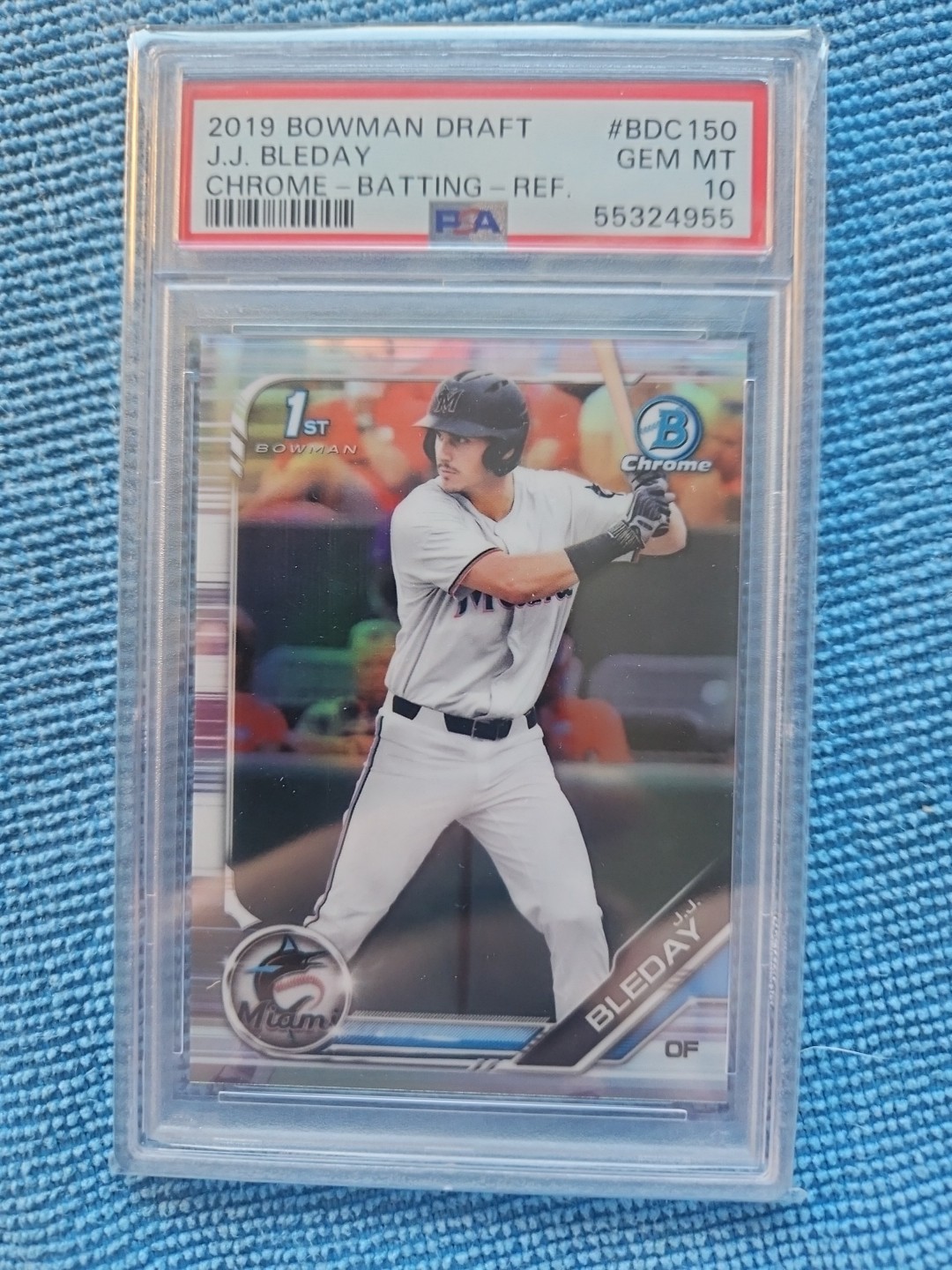 2019 Bowman Draft Chrome JJ Bleday #BDC-150 PSA 10