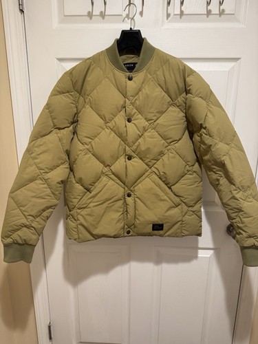 Arbor Snowboards - Down Bomber Jacket - Sage Green - Men’s Large