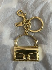 Gold Keychain with Purse Charm Fashion Exquisite Mini Handbag Shape Key Chain